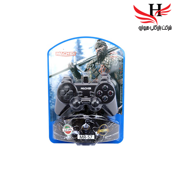 تصویر گيم پد تک شوکدار ساده مچر MACHER-MR57